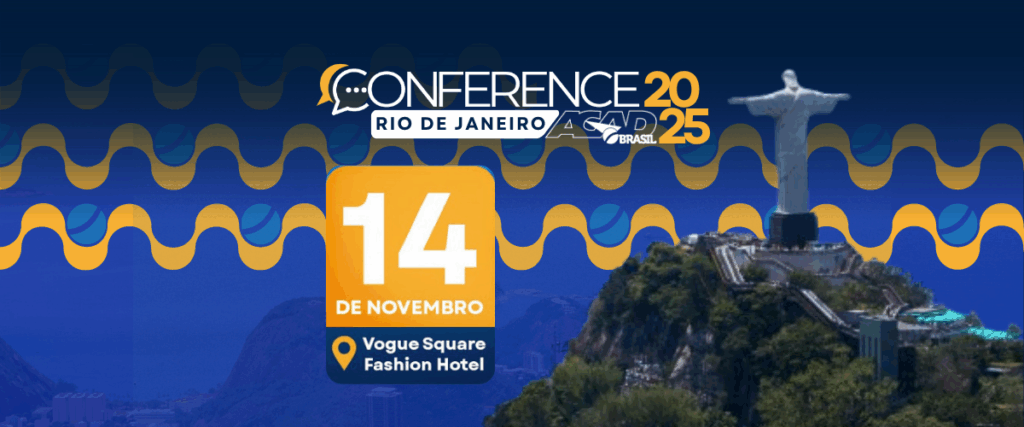 Save the date: ACAD Conference Rio de Janeiro será no dia 14 de novembro!